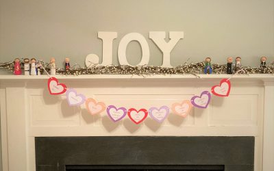 Valentine “Love is…” Banner