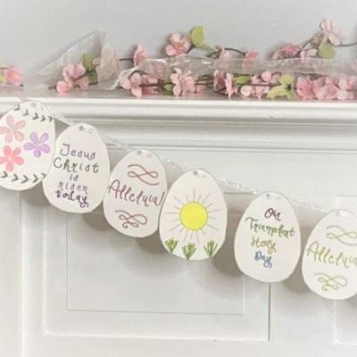 easter garland